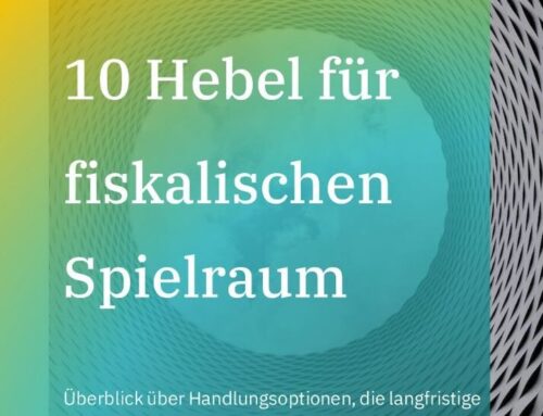 Dossier: 10 Hebel für fiskalischen Spielraum